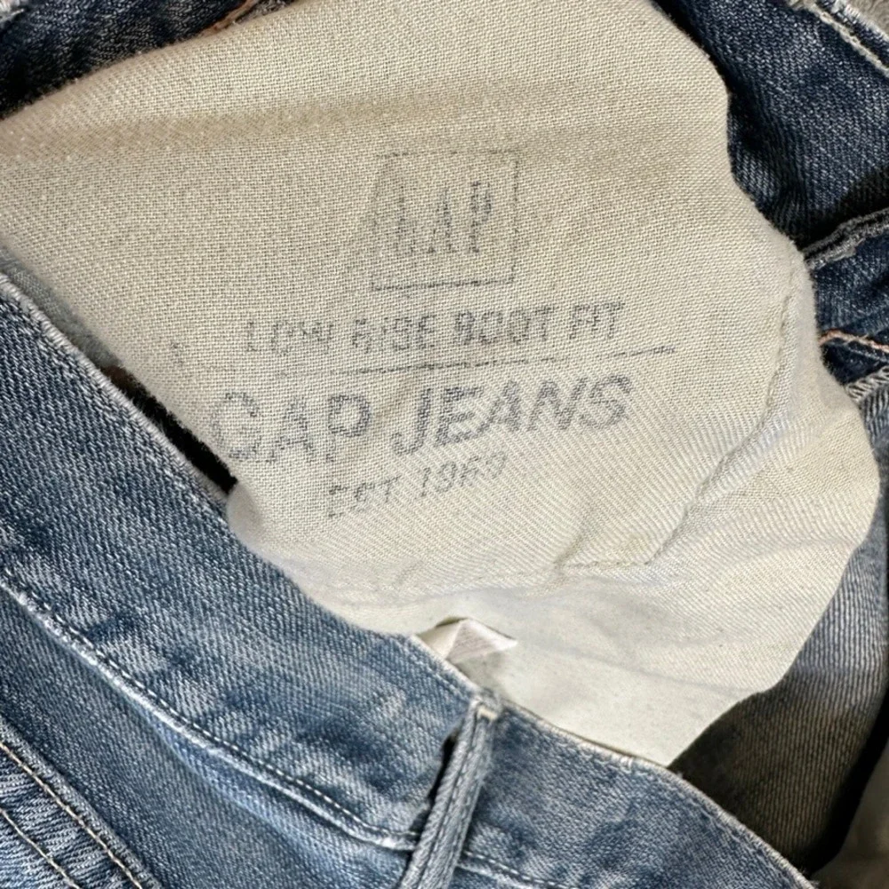Gap Low Rise Boot Fit Jeans Mens 32x32 Medium Wash Blue Denim Bootcut Y2K